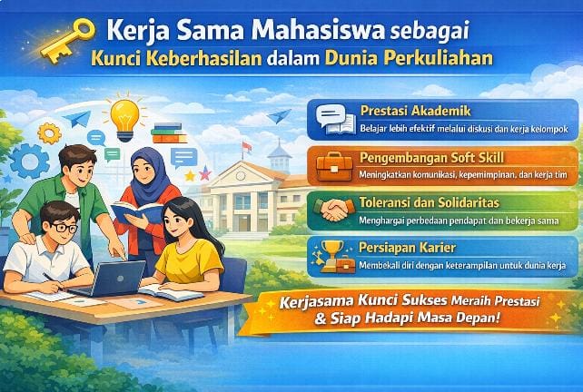 Kerja Sama Mahasiswa sebagai Kunci Keberhasilan dalam Dunia Perkuliahan