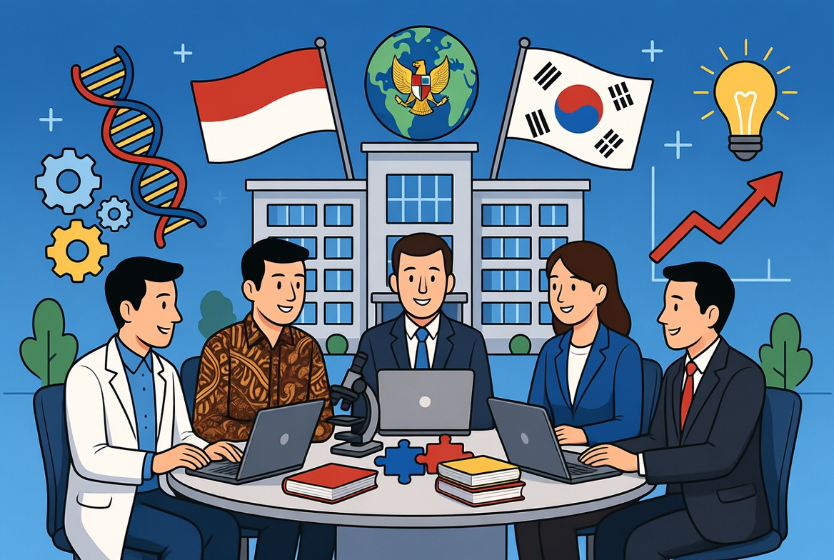 Indonesia–Korea Perkuat Kolaborasi Pendidikan Tinggi dan Riset Strategis