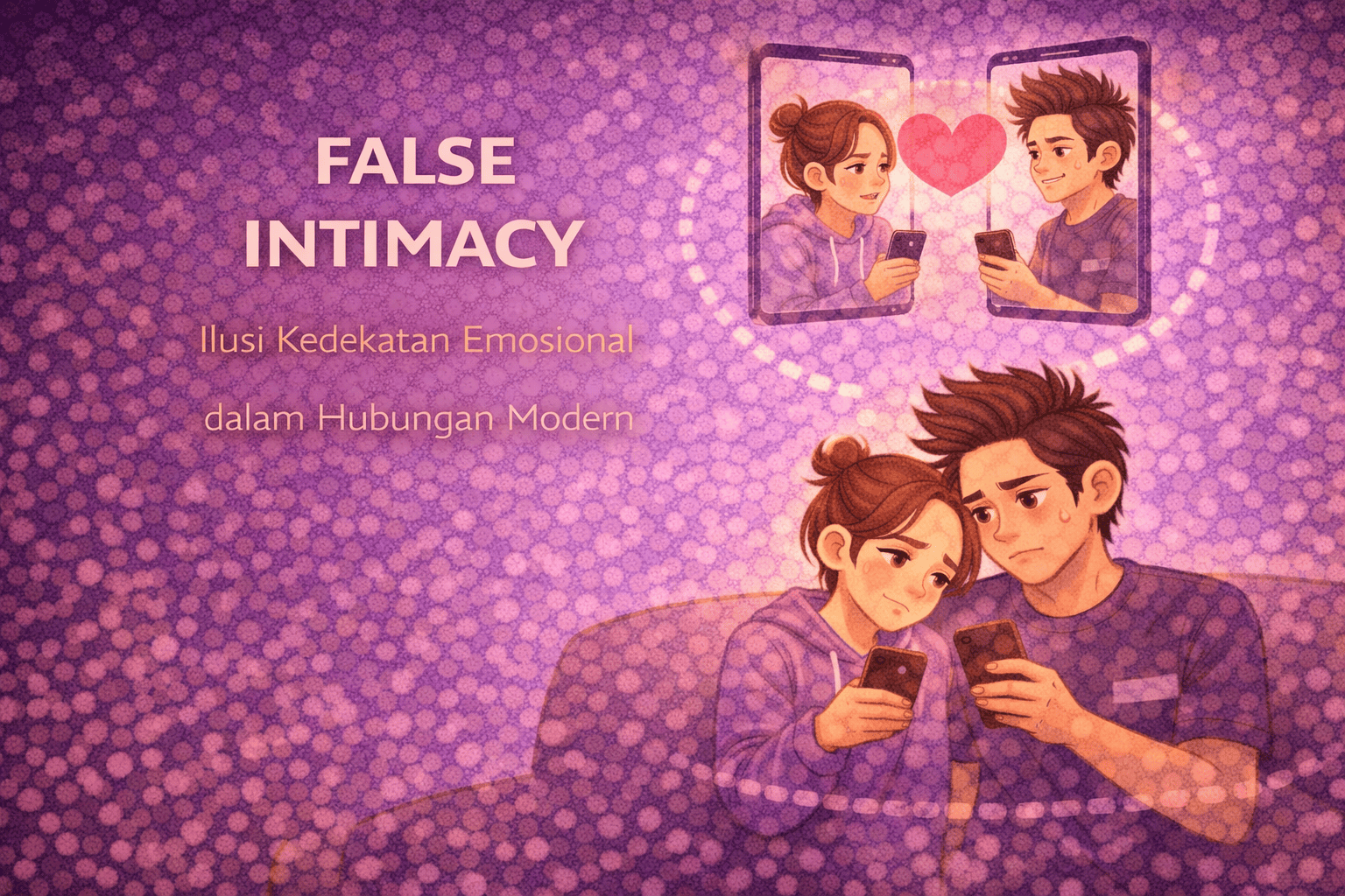 False Intimacy dan Ilusi Kedekatan Emosional dalam Hubungan Modern
