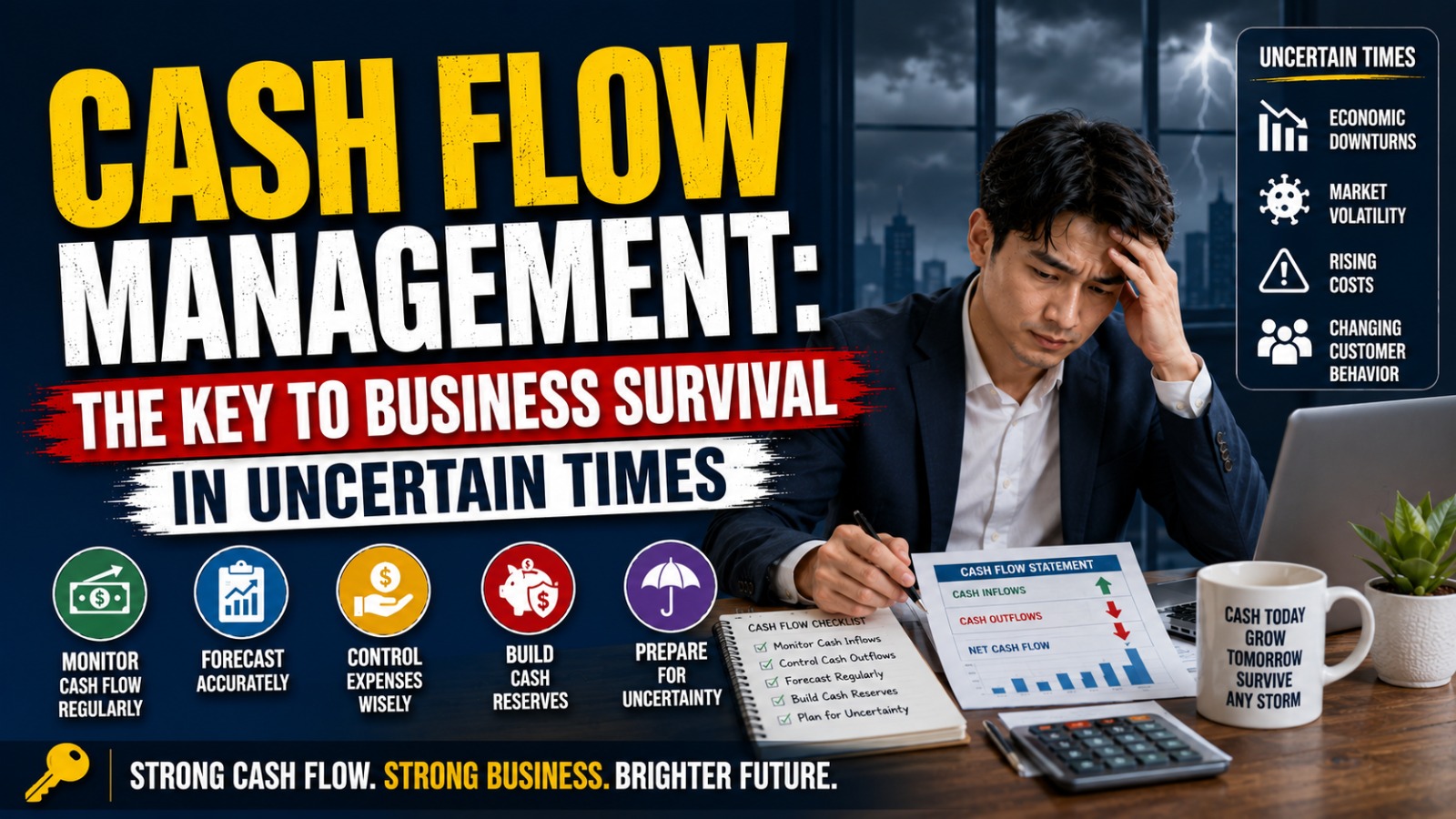 Cash Flow Management: The Key to Business Survival in Uncertain Times