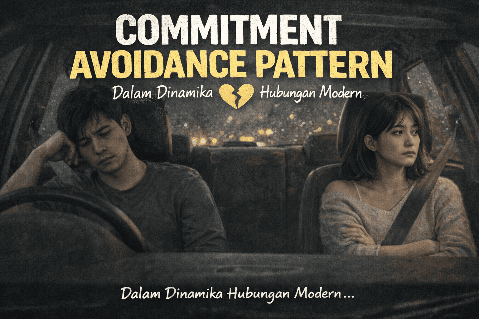 Commitment Avoidance Pattern dalam Dinamika Hubungan Modern