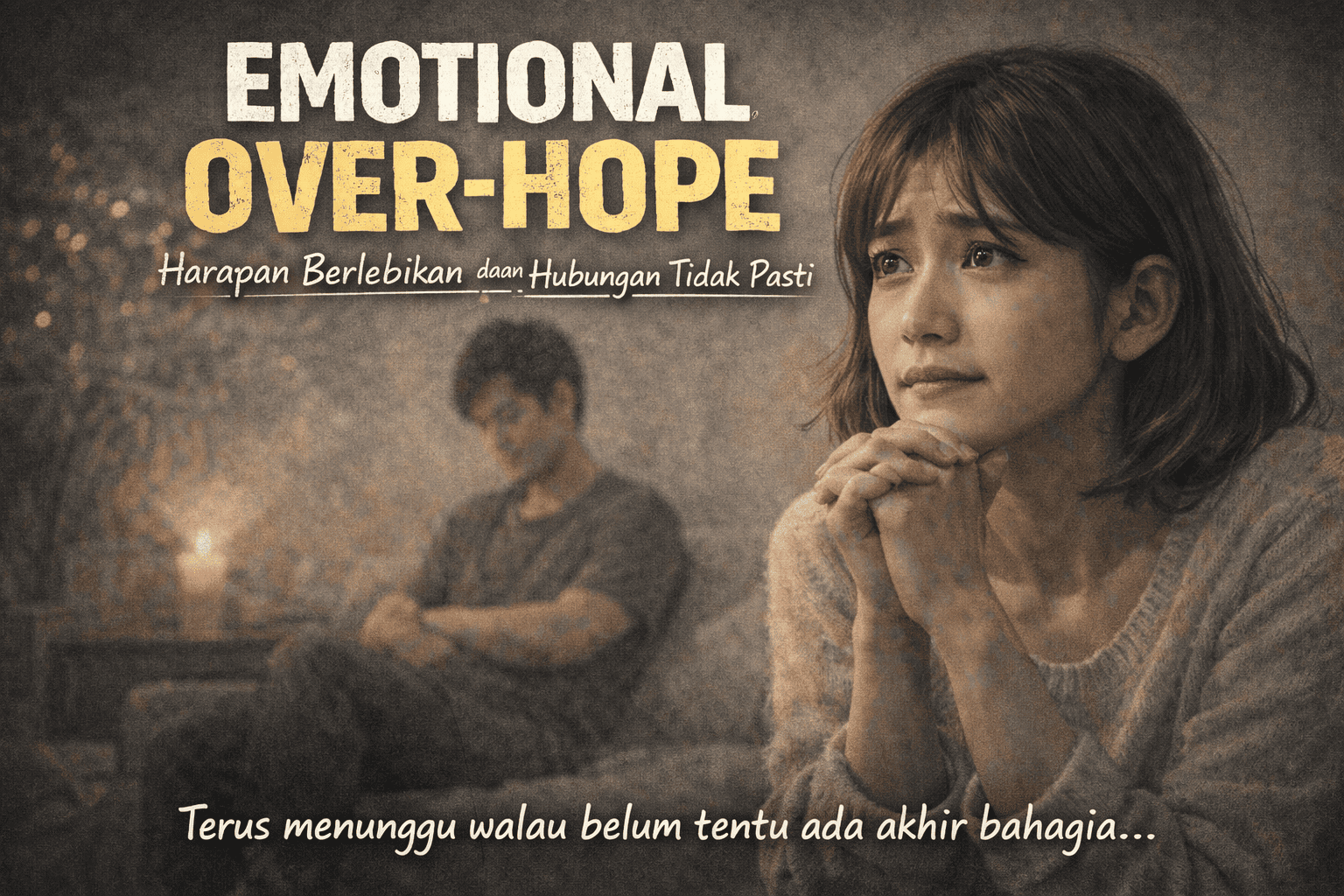 Emotional Over-hope dan Harapan Berlebihan dalam Hubungan Tidak Pasti