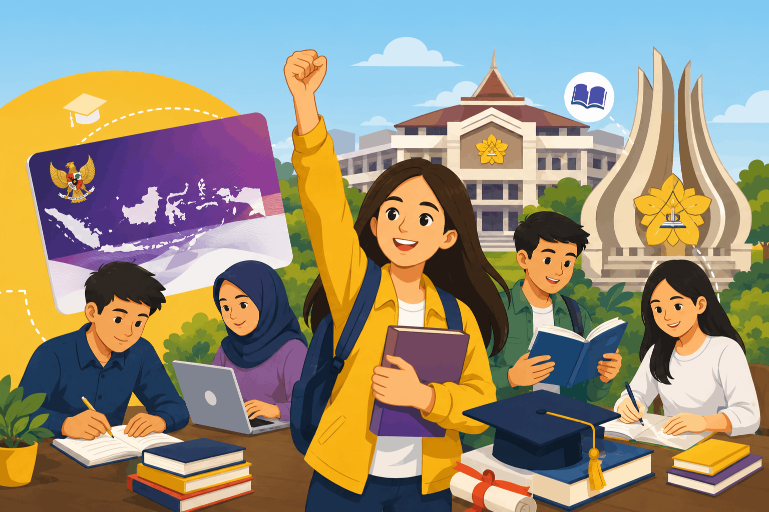 KIP Kuliah 2026 Dipastikan Aman, Pemerintah Tegaskan Komitmen Perluas Akses Pendidikan Tinggi