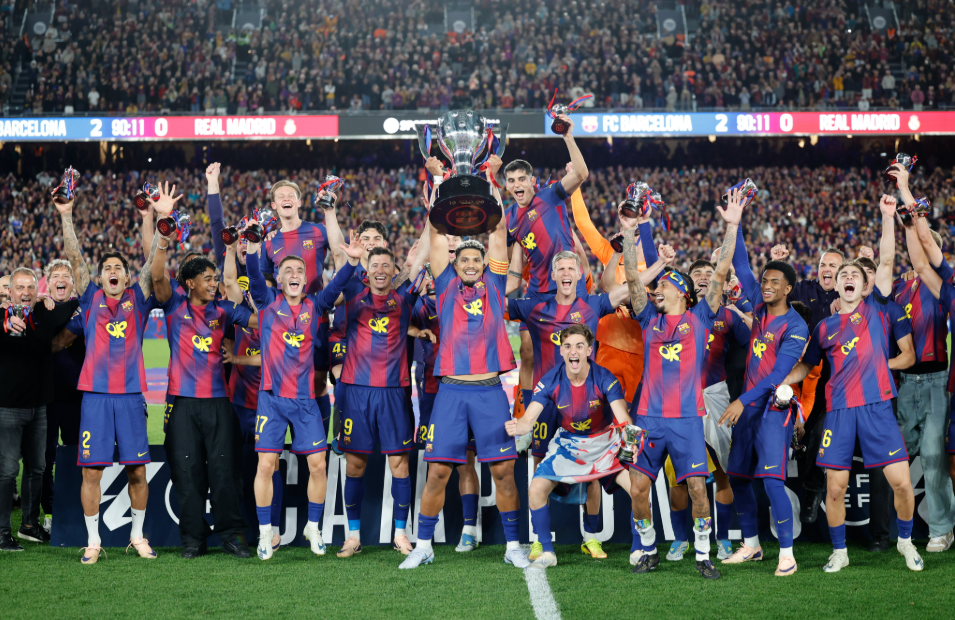 Barcelona Taklukkan Real Madrid di El Clasico dan Kunci Gelar La Liga