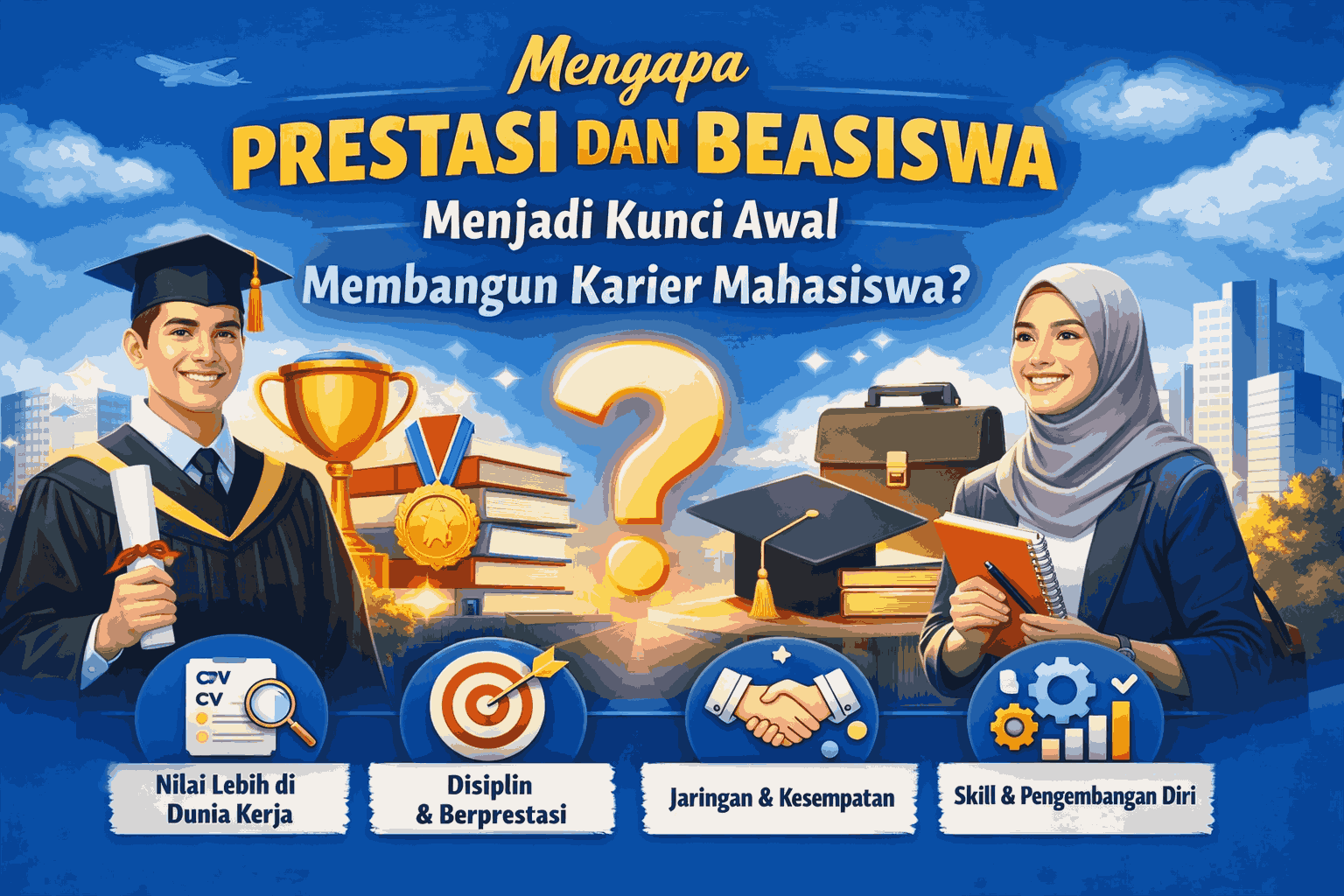 Mengapa Prestasi dan Beasiswa Menjadi Kunci Awal Membangun Karier Mahasiswa?
