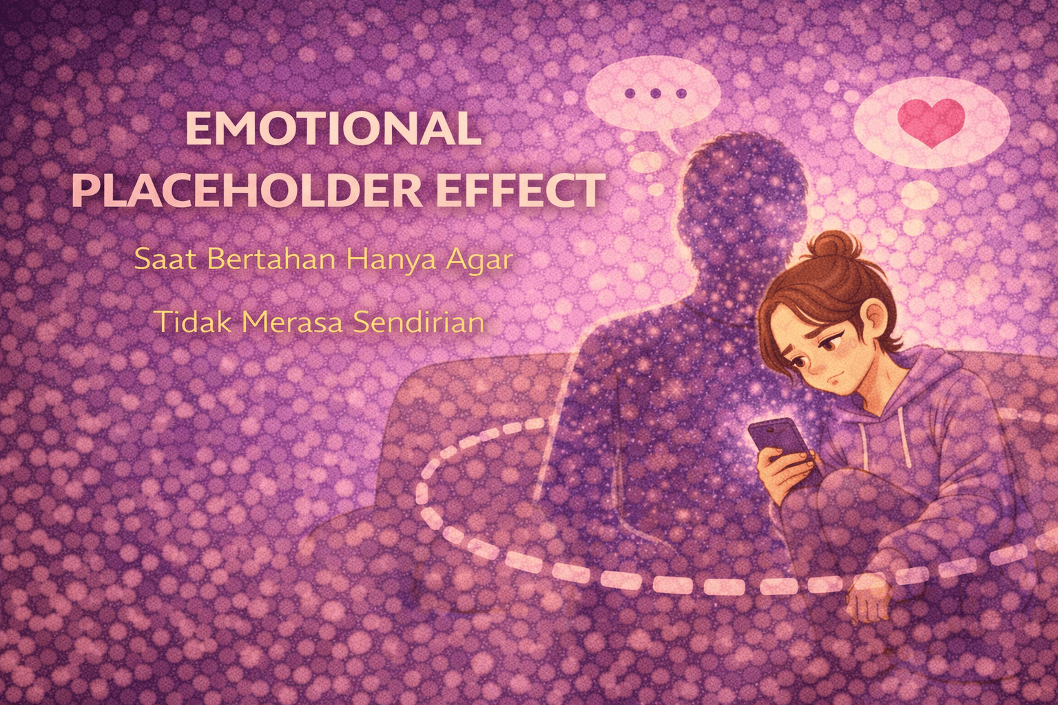 Emotional Placeholder Effect Saat Bertahan Hanya Agar Tidak Merasa Sendirian