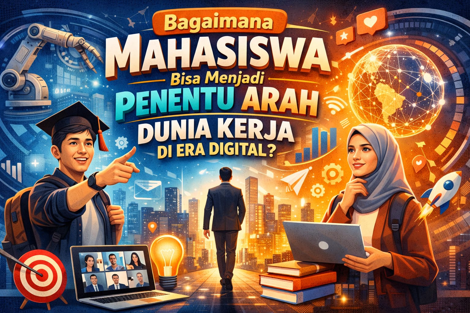 Bagaimana Mahasiswa Bisa Menjadi Penentu Arah Dunia Kerja di Era Digital?