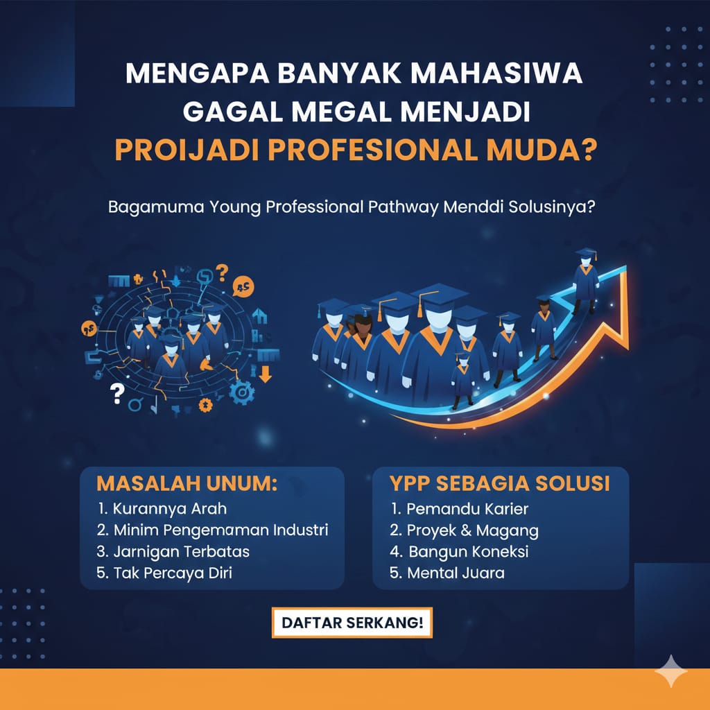 Mengapa Banyak Mahasiswa Gagal Menjadi Profesional Muda dan Bagaimana Young Professional Pathway Menjadi Solusinya?