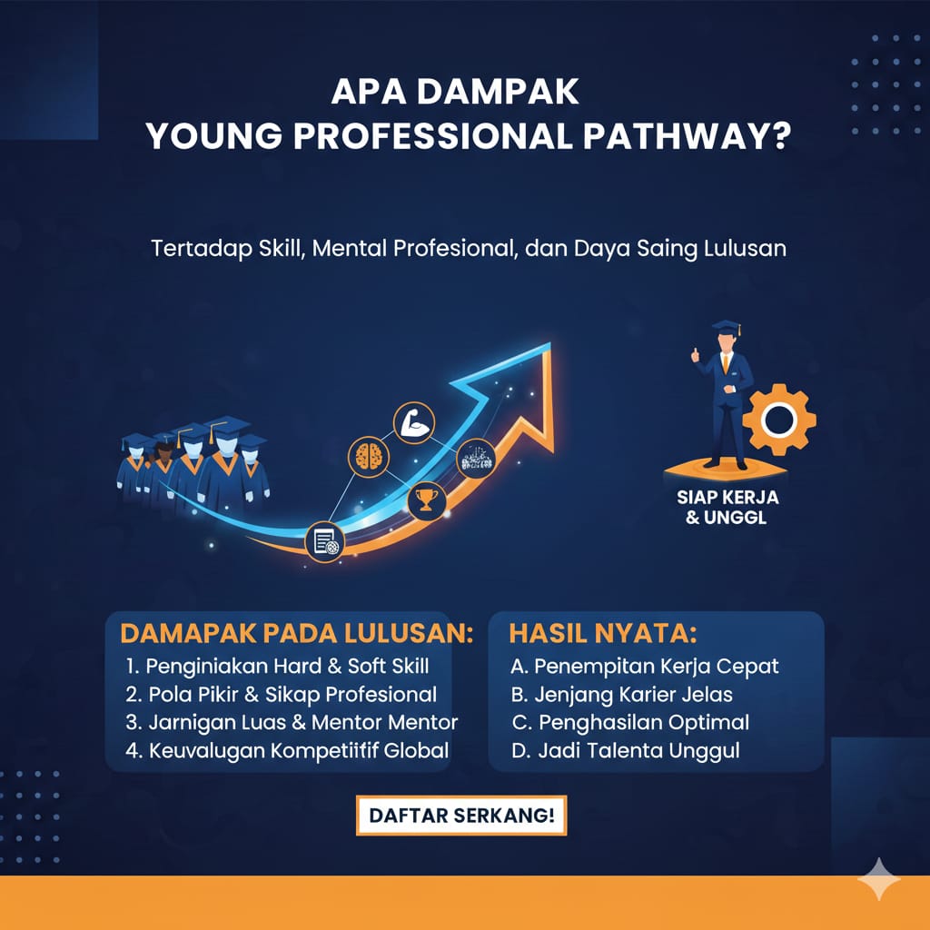 Apa Dampak Young Professional Pathway terhadap Skill, Mental Profesional, dan Daya Saing Lulusan?