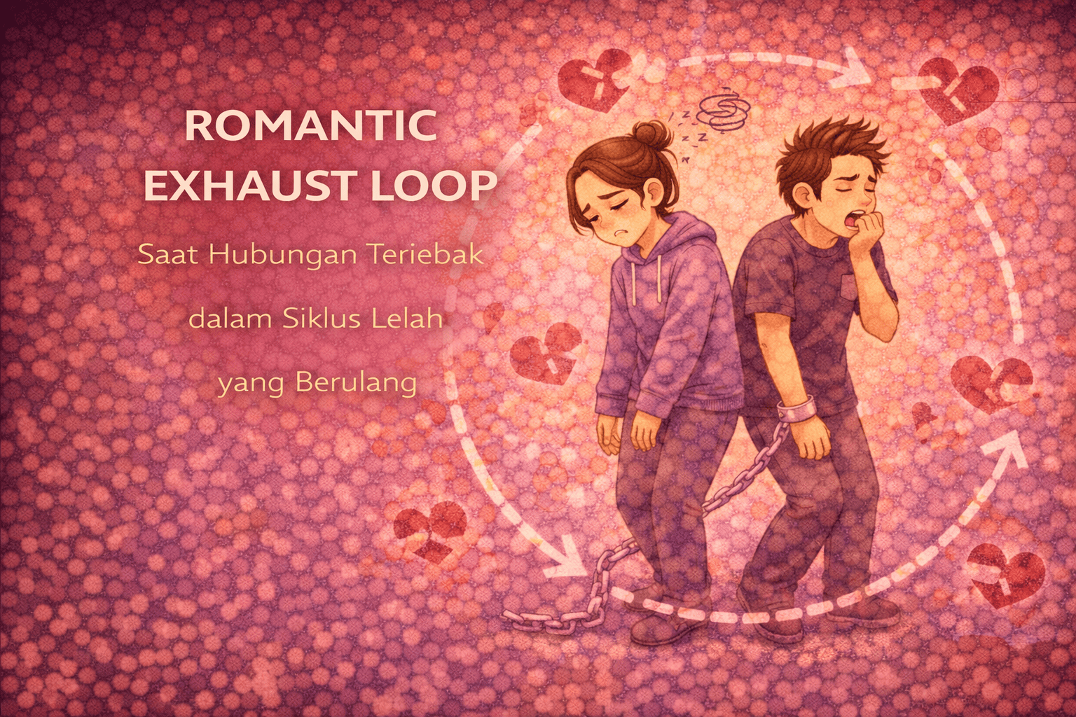 Romantic Exhaust Loop Saat Hubungan Terjebak dalam Siklus Lelah yang Berulang
