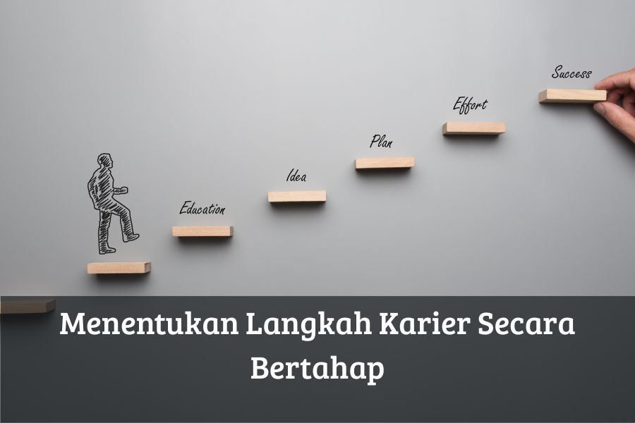 Menentukan Langkah Karier Secara Bertahap