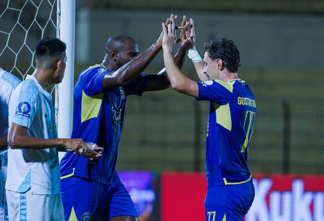 PSBS Biak vs Arema FC Berakhir Timpang, Singo Edan Menang Telak 5-2