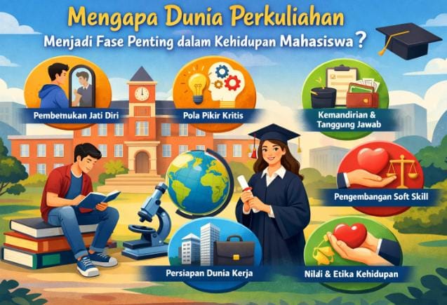 Mengapa Dunia Perkuliahan Menjadi Fase Penting dalam Kehidupan Mahasiswa?