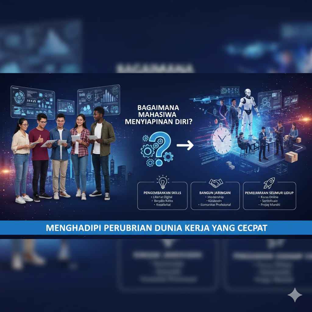 Bagaimana Mahasiswa Menyiapkan Diri Menghadapi Perubahan Dunia Kerja yang Cepat?