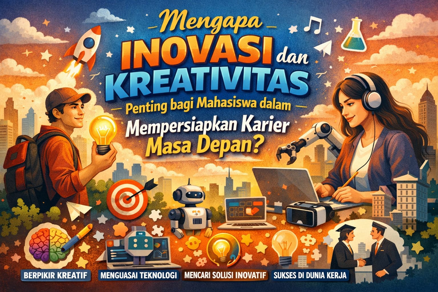 Mengapa Inovasi dan Kreativitas Penting bagi Mahasiswa dalam Mempersiapkan Karier Masa Depan?