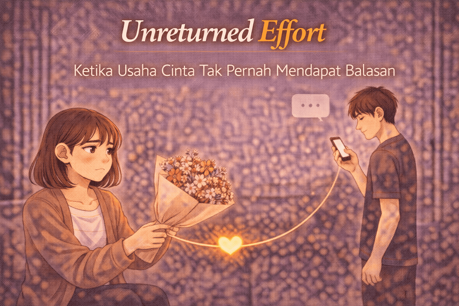 Unreturned Effort Ketika Usaha Cinta Tak Pernah Mendapat Balasan