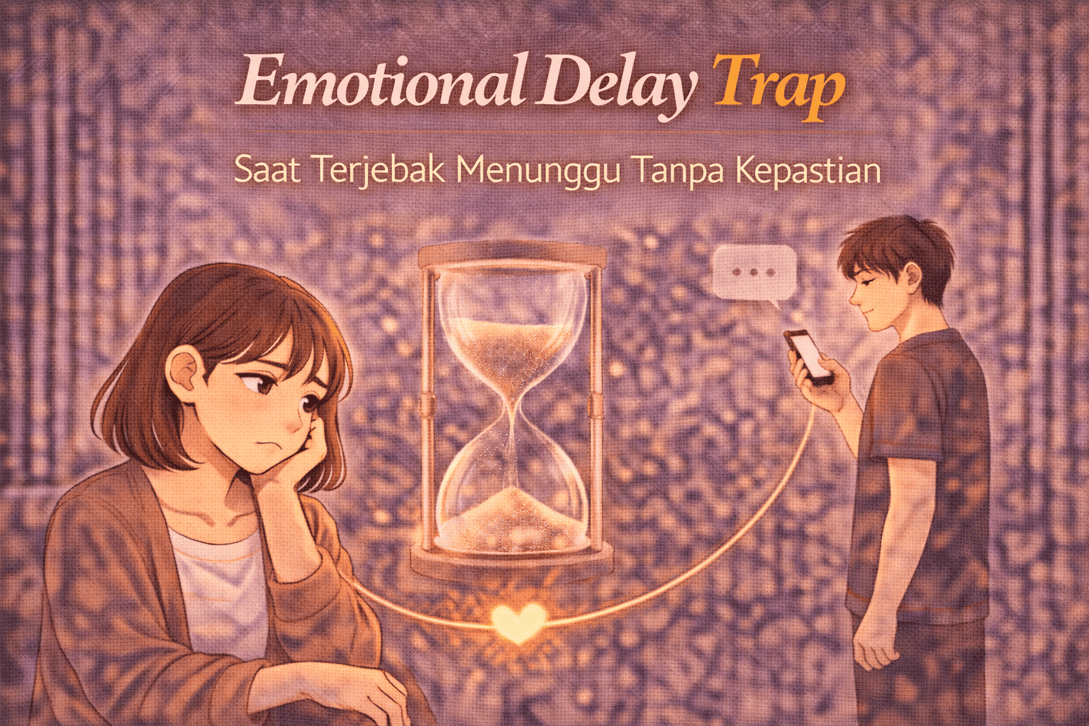 Emotional Delay Trap Saat Terjebak Menunggu Tanpa Kepastian