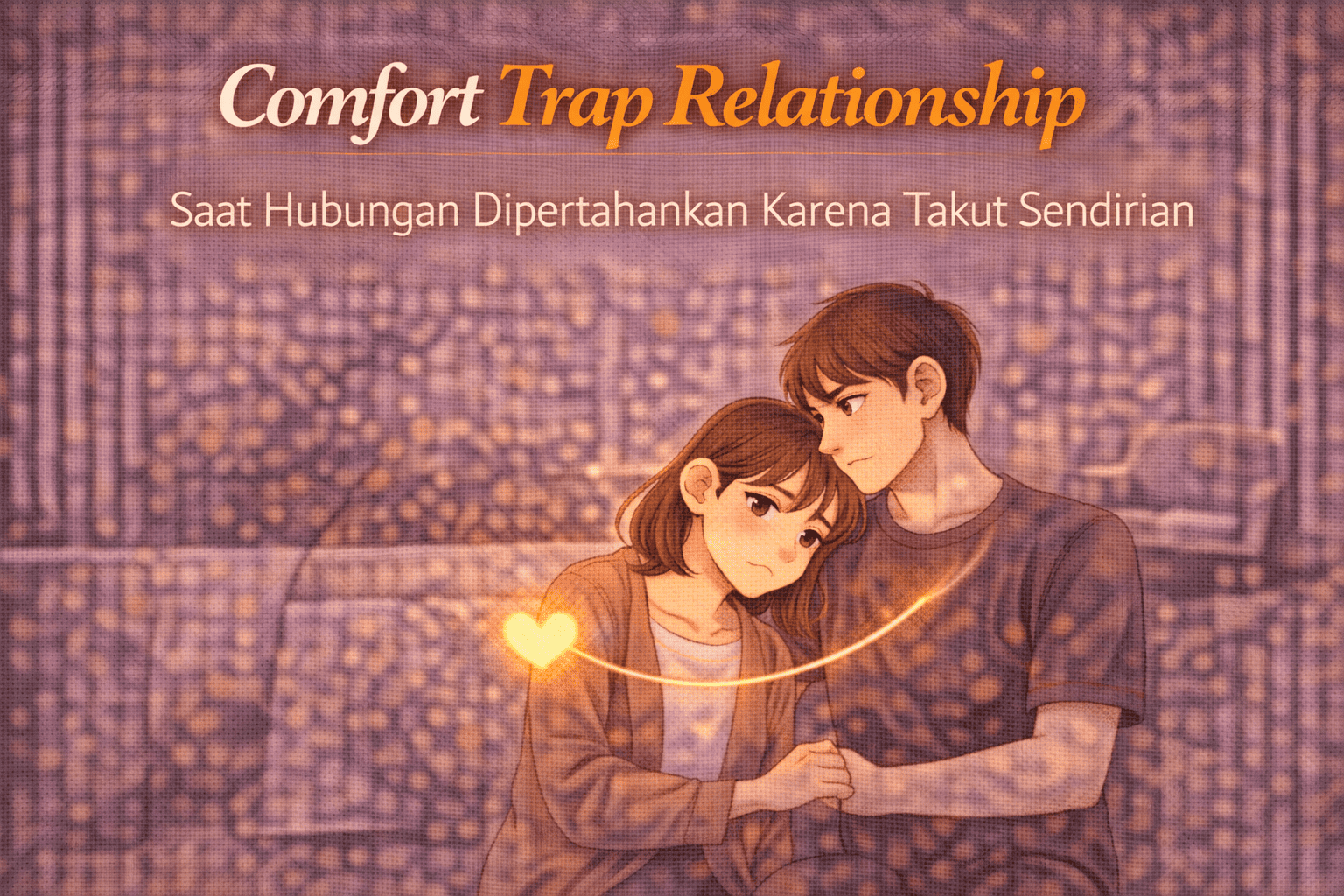 Comfort Trap Relationship Saat Hubungan Dipertahankan Karena Takut Sendirian