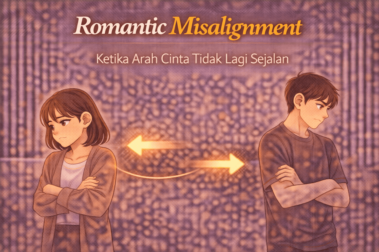 Romantic Misalignment Ketika Arah Cinta Tidak Lagi Sejalan