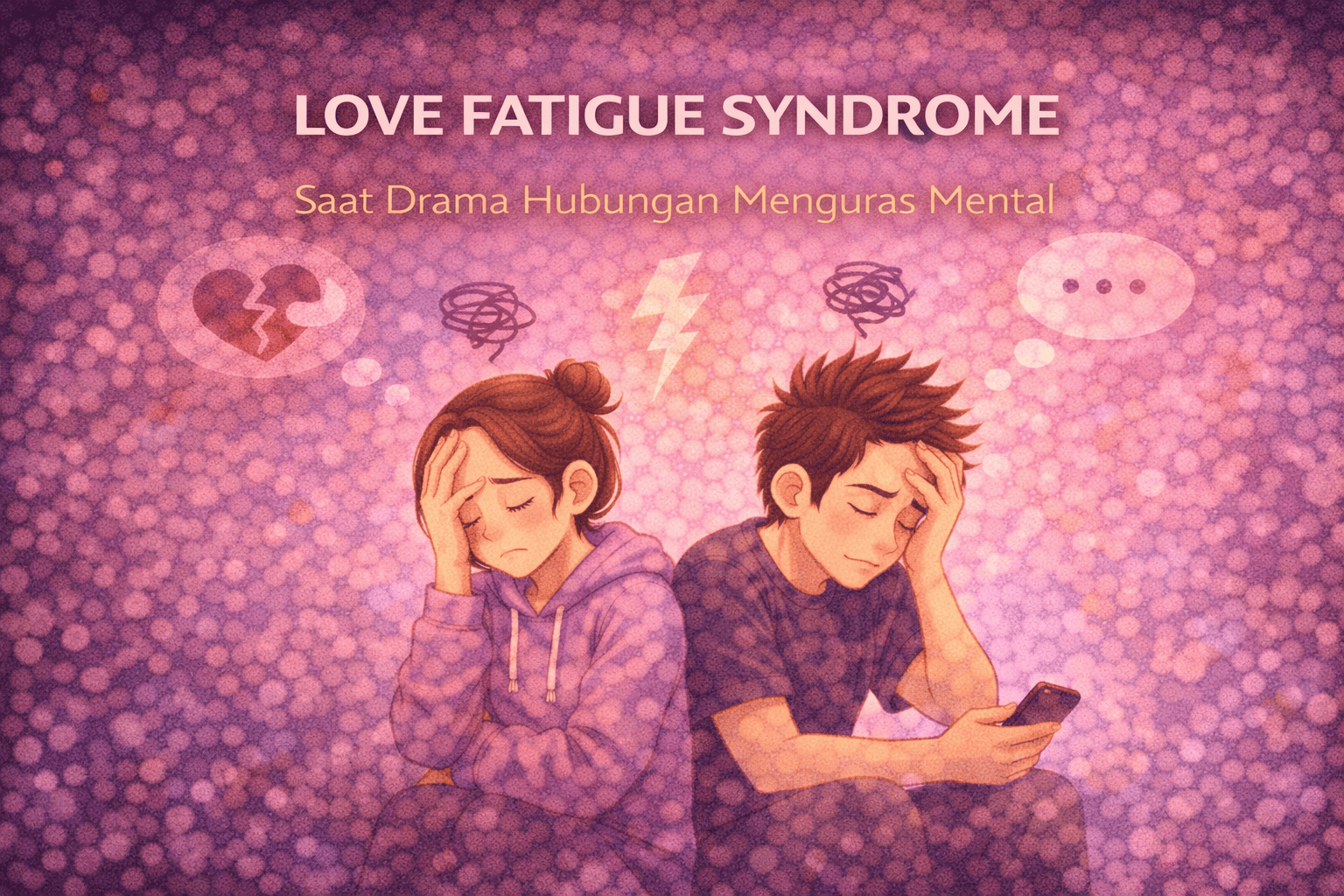 Love Fatigue Syndrome Saat Drama Hubungan Menguras Mental