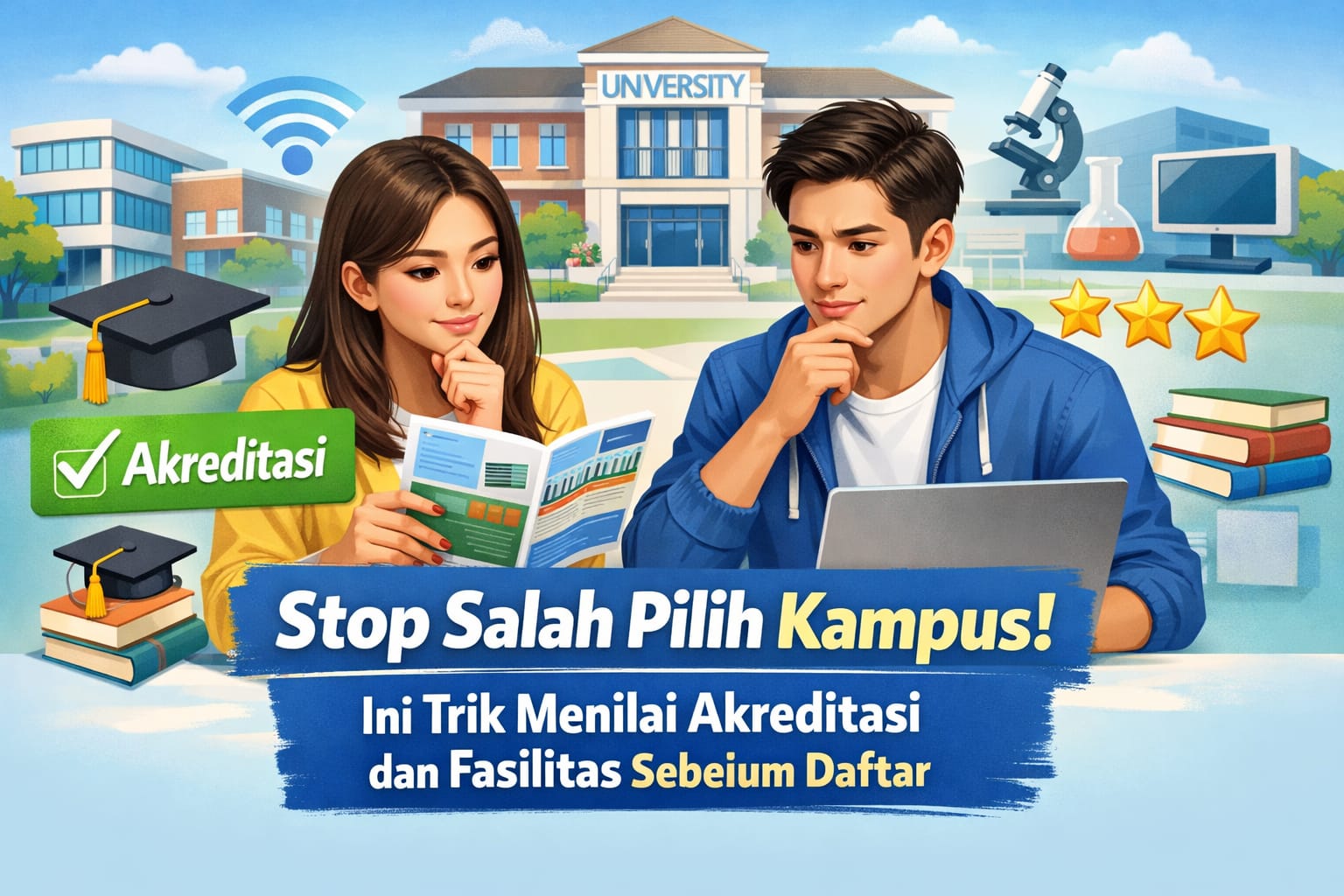 Stop Salah Pilih Kampus! Ini Trik Menilai Akreditasi dan Fasilitas Sebelum Daftar