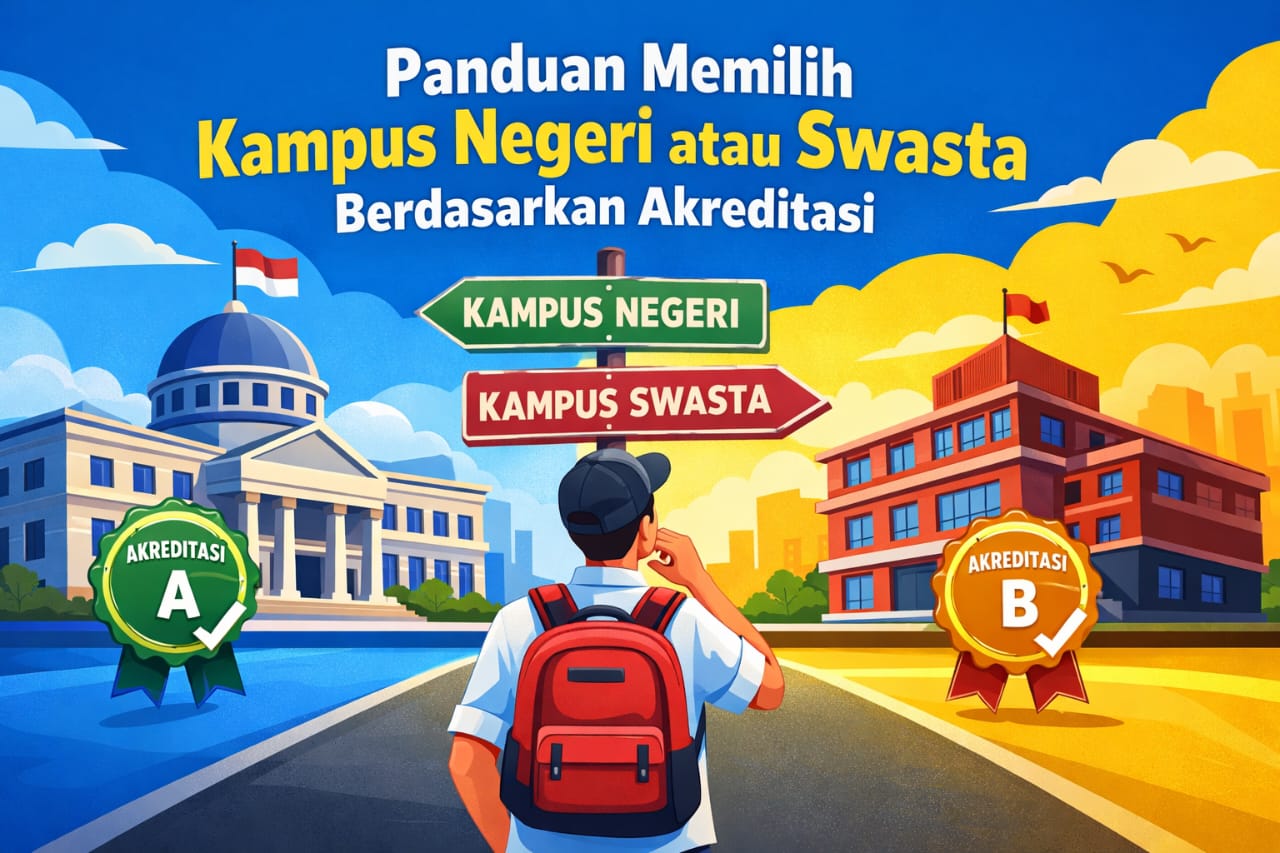 Panduan Memilih Kampus Negeri atau Swasta Berdasarkan Akreditasi