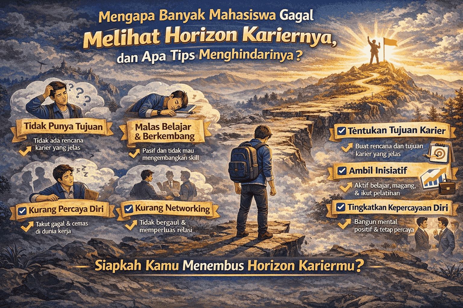 Mengapa Banyak Mahasiswa Gagal Melihat Horizon Kariernya, dan Apa Tips Menghindarinya?