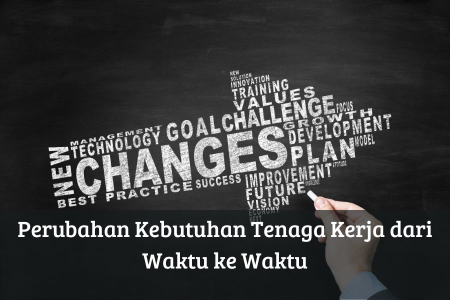 Perubahan Kebutuhan Tenaga Kerja dari Waktu ke Waktu