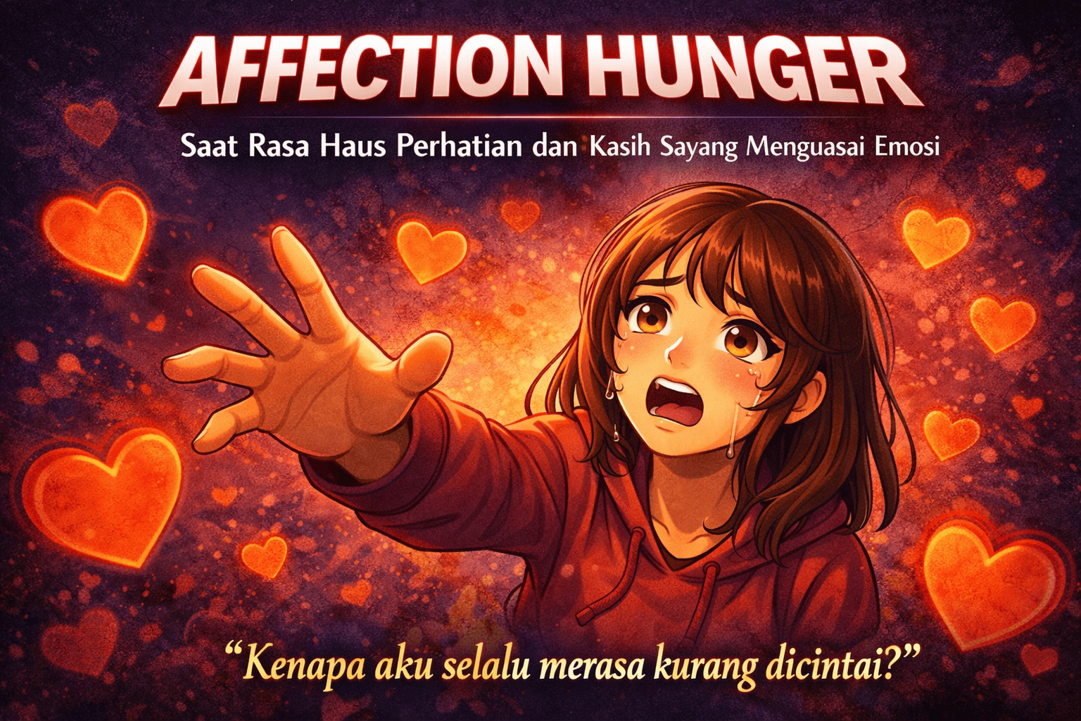 Affection Hunger Saat Rasa Haus Perhatian dan Kasih Sayang Menguasai Emosi