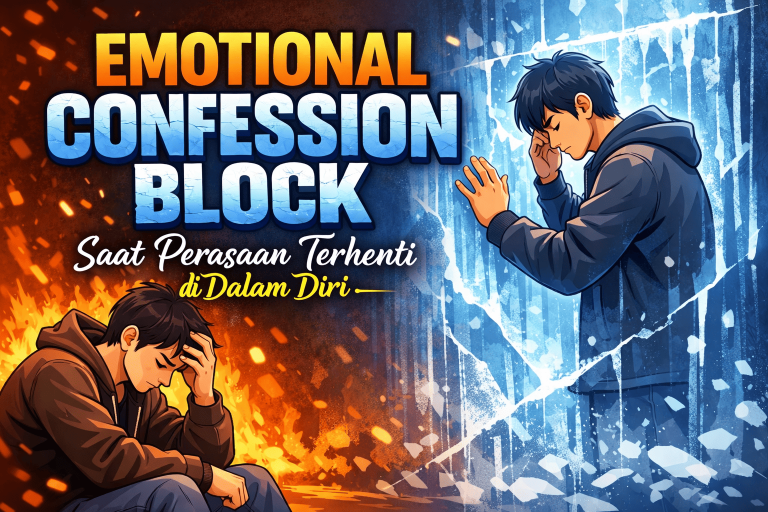 Emotional Confession Block Saat Perasaan Terhenti di Dalam Diri