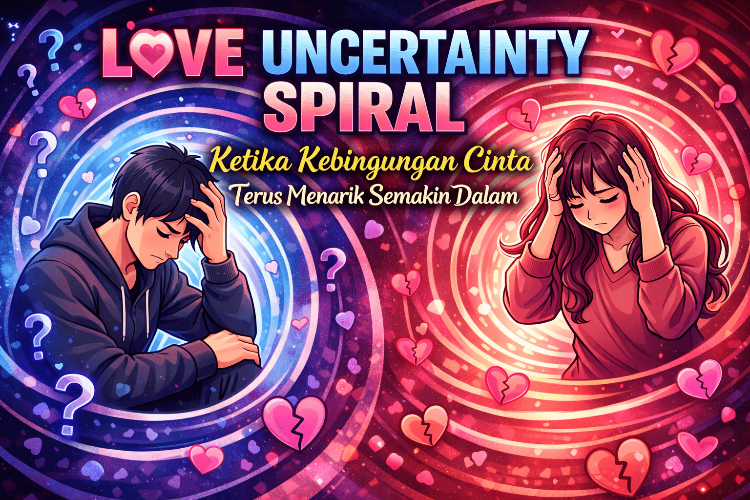 Love Uncertainty Spiral Ketika Kebingungan Cinta Terus Menarik Semakin Dalam