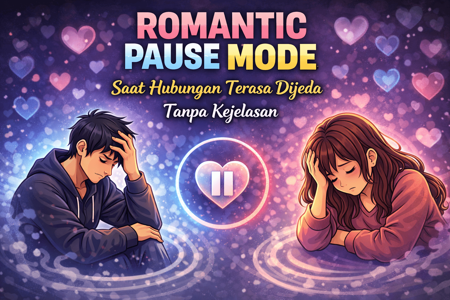Romantic Pause Mode Saat Hubungan Terasa Dijeda Tanpa Kejelasan