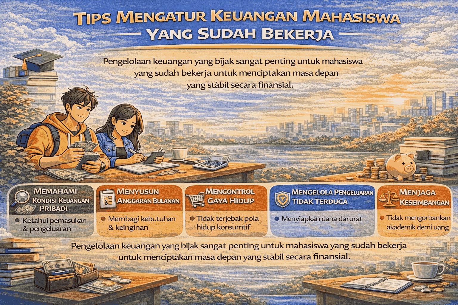 Tips Mengatur Keuangan Mahasiswa Yang Sudah Bekerja