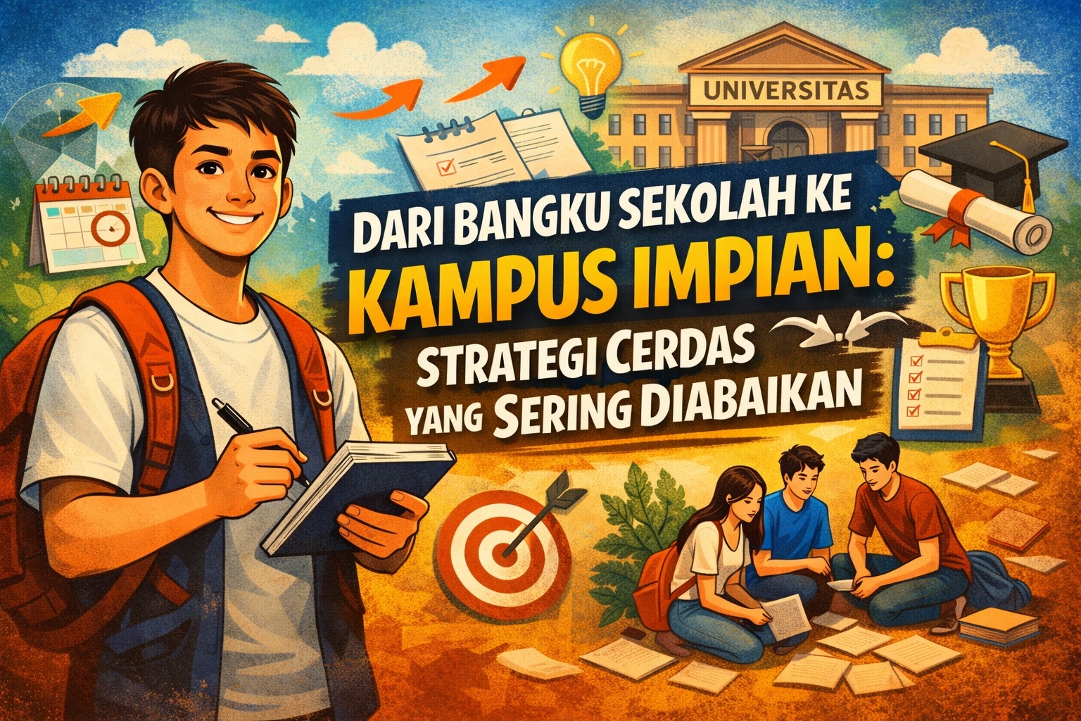 Dari Bangku Sekolah ke Kampus Impian: Strategi Cerdas yang Sering Diabaikan