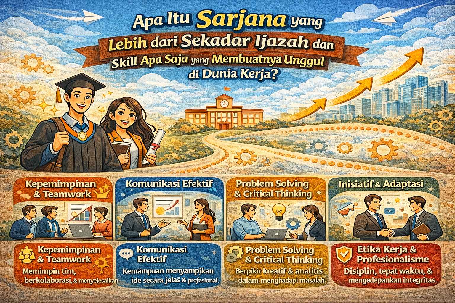 Apa Itu Sarjana yang Lebih dari Sekadar Ijazah dan Skill Apa Saja yang Membuatnya Unggul di Dunia Kerja?