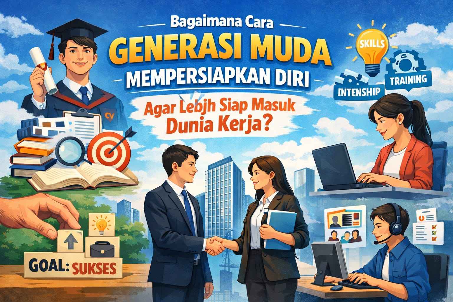Bagaimana Cara Generasi Muda Mempersiapkan Diri Agar Lebih Siap Masuk Dunia Kerja?