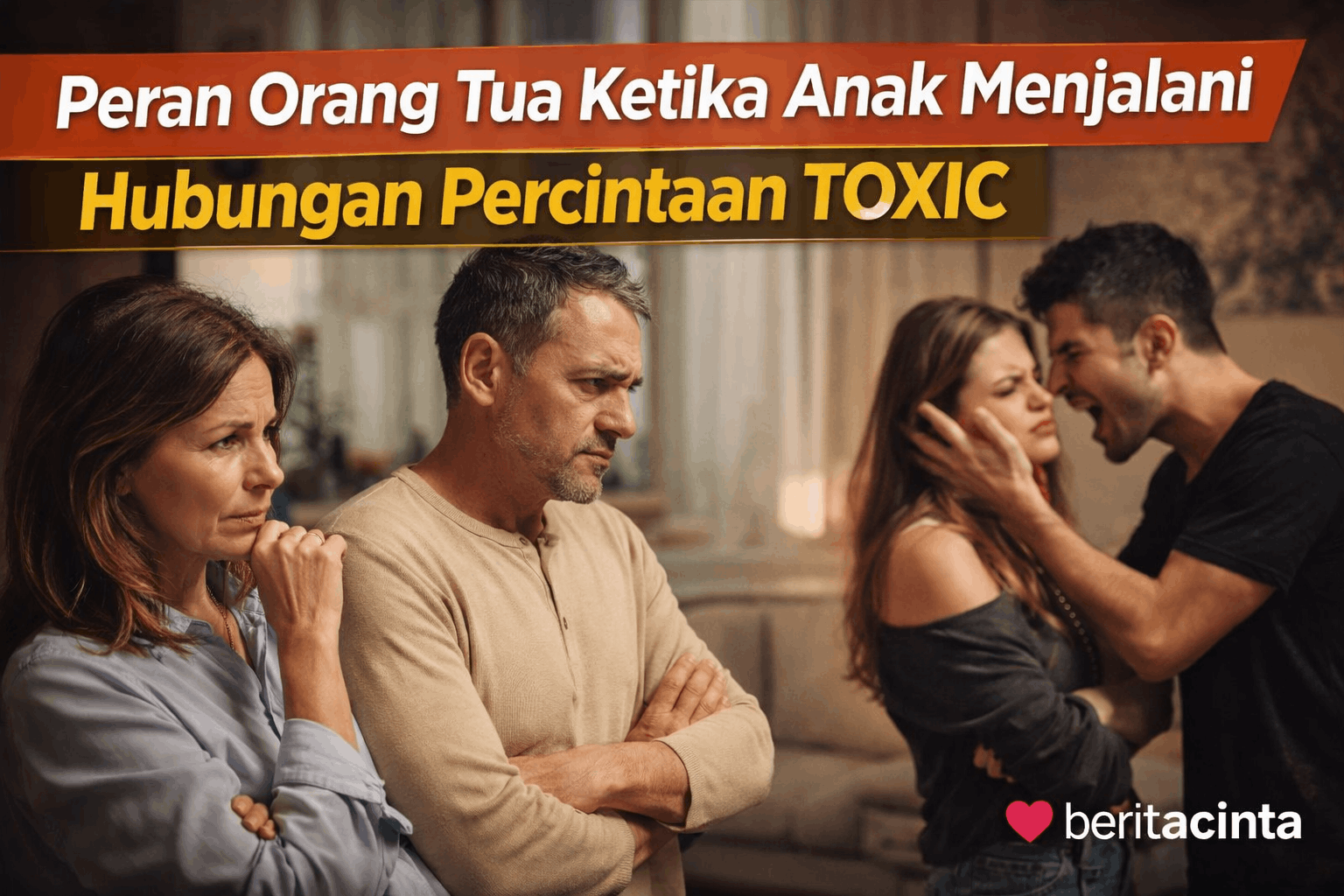 Peran Orang Tua, Ketika Anak Menjalani Hubungan Percintaan Toxic