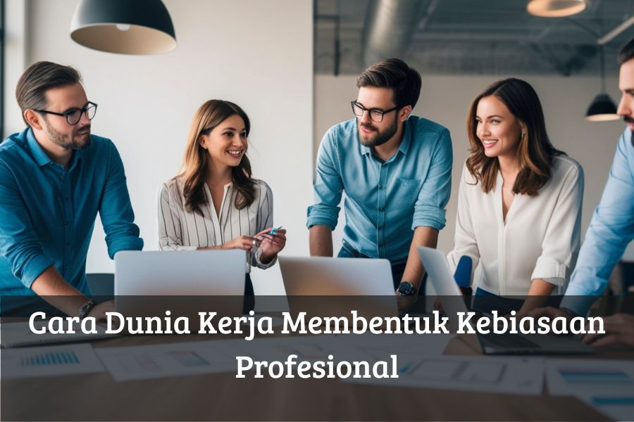 Cara Dunia Kerja Membentuk Kebiasaan Profesional