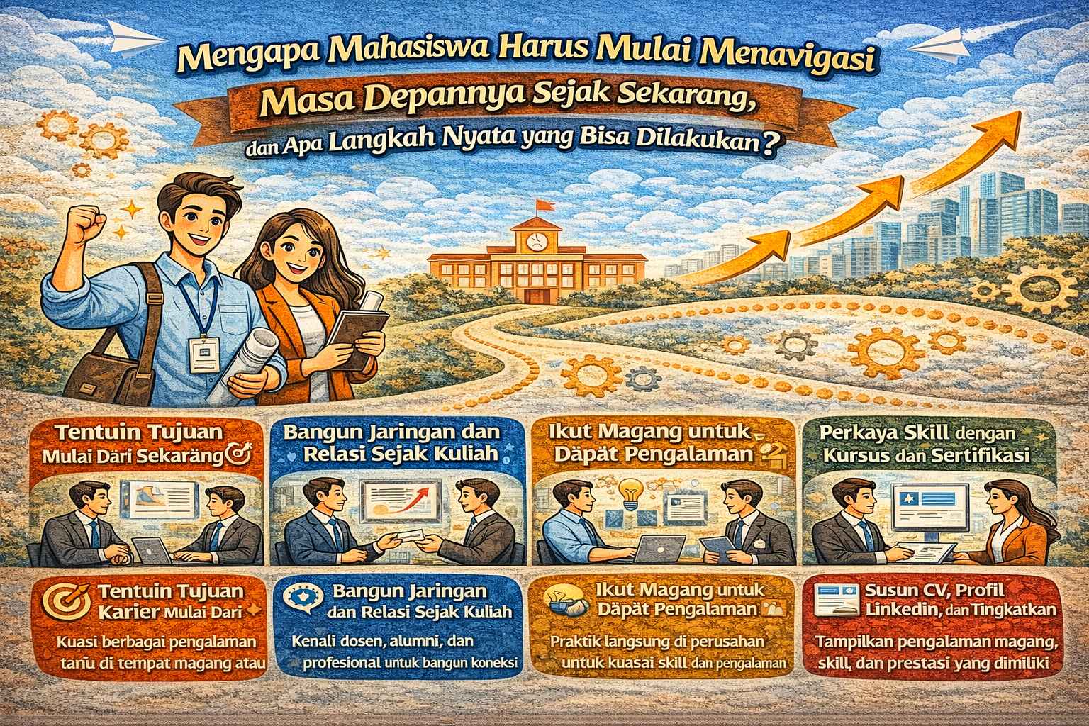 Mengapa Mahasiswa Harus Mulai Menavigasi Masa Depannya Sejak Sekarang, dan Apa Langkah Nyata yang Bisa Dilakukan?