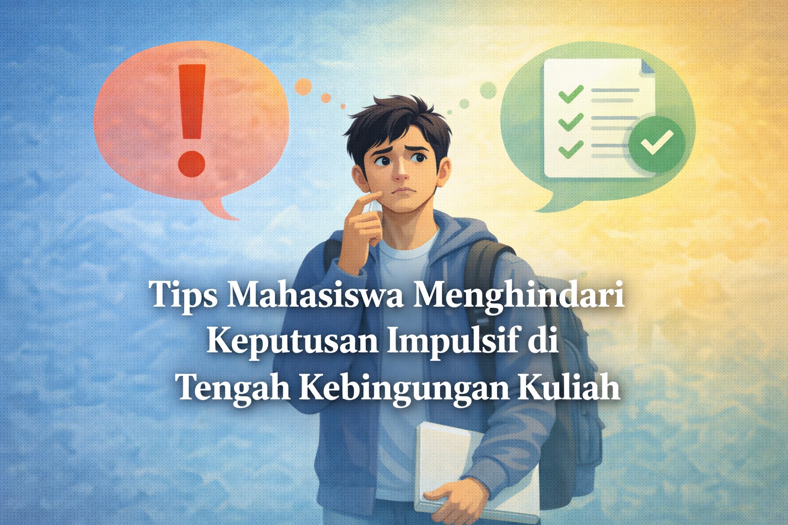 Tips Mahasiswa Menghindari Keputusan Impulsif di Tengah Kebingungan Kuliah