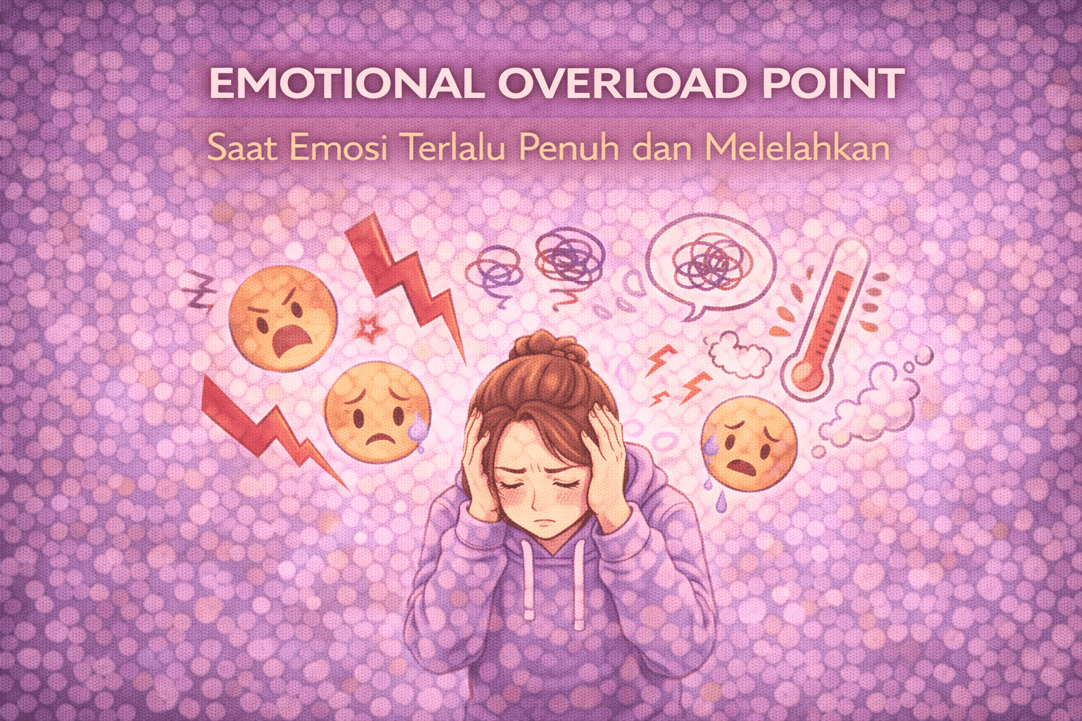 Emotional Overload Point Saat Emosi Terlalu Penuh dan Melelahkan