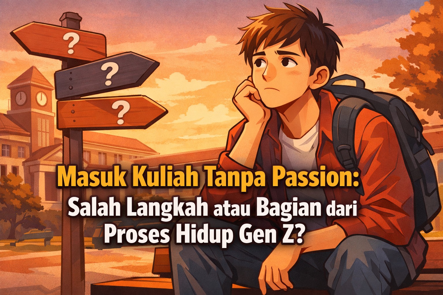 Masuk Kuliah Tanpa Passion: Salah Langkah atau Bagian dari Proses Hidup Gen Z?