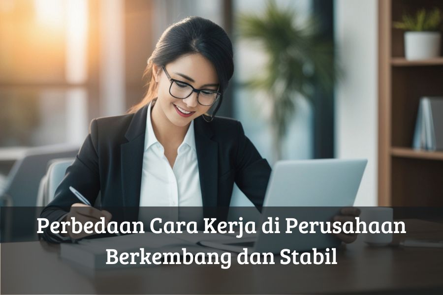 Perbedaan Cara Kerja di Perusahaan Berkembang dan Stabil