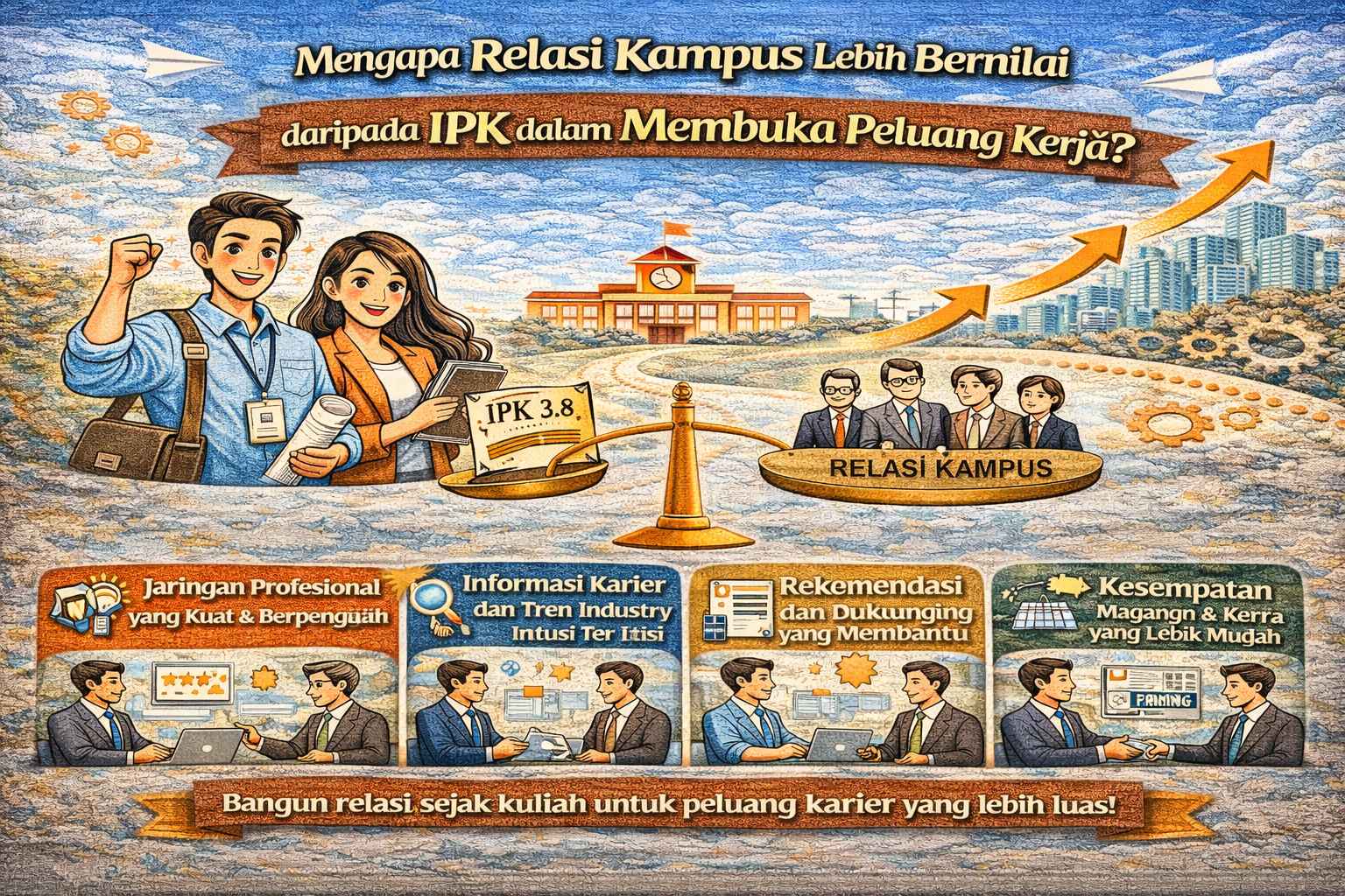 Apa Saja Relasi Kampus yang Bisa Diubah Menjadi Peluang Karier Nyata bagi Mahasiswa?