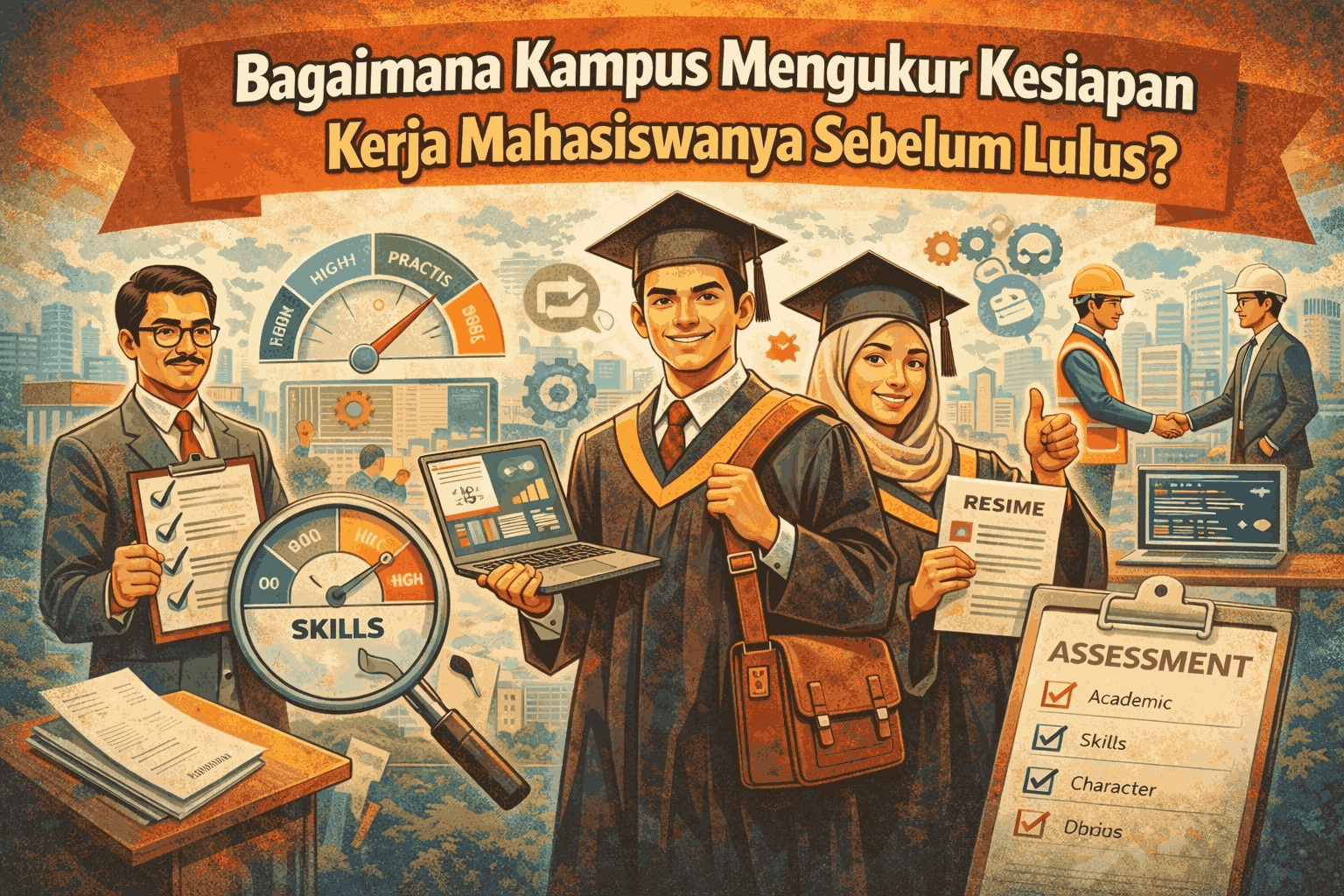 Bagaimana Kampus Mengukur Kesiapan Kerja Mahasiswanya Sebelum Lulus