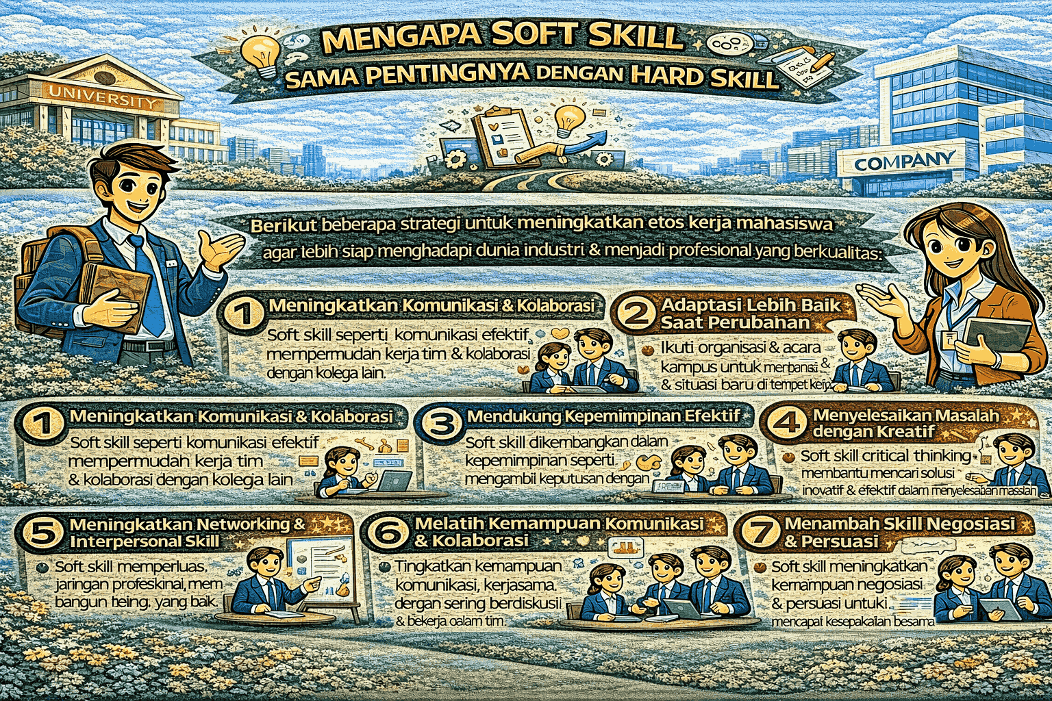 Mengapa Soft Skill Sama Pentingnya dengan Hard Skill