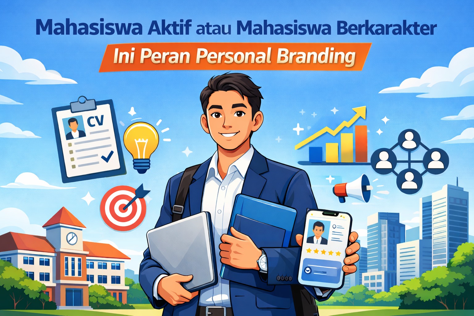 Mahasiswa Aktif atau Mahasiswa Berkarakter? Ini Peran Personal Branding