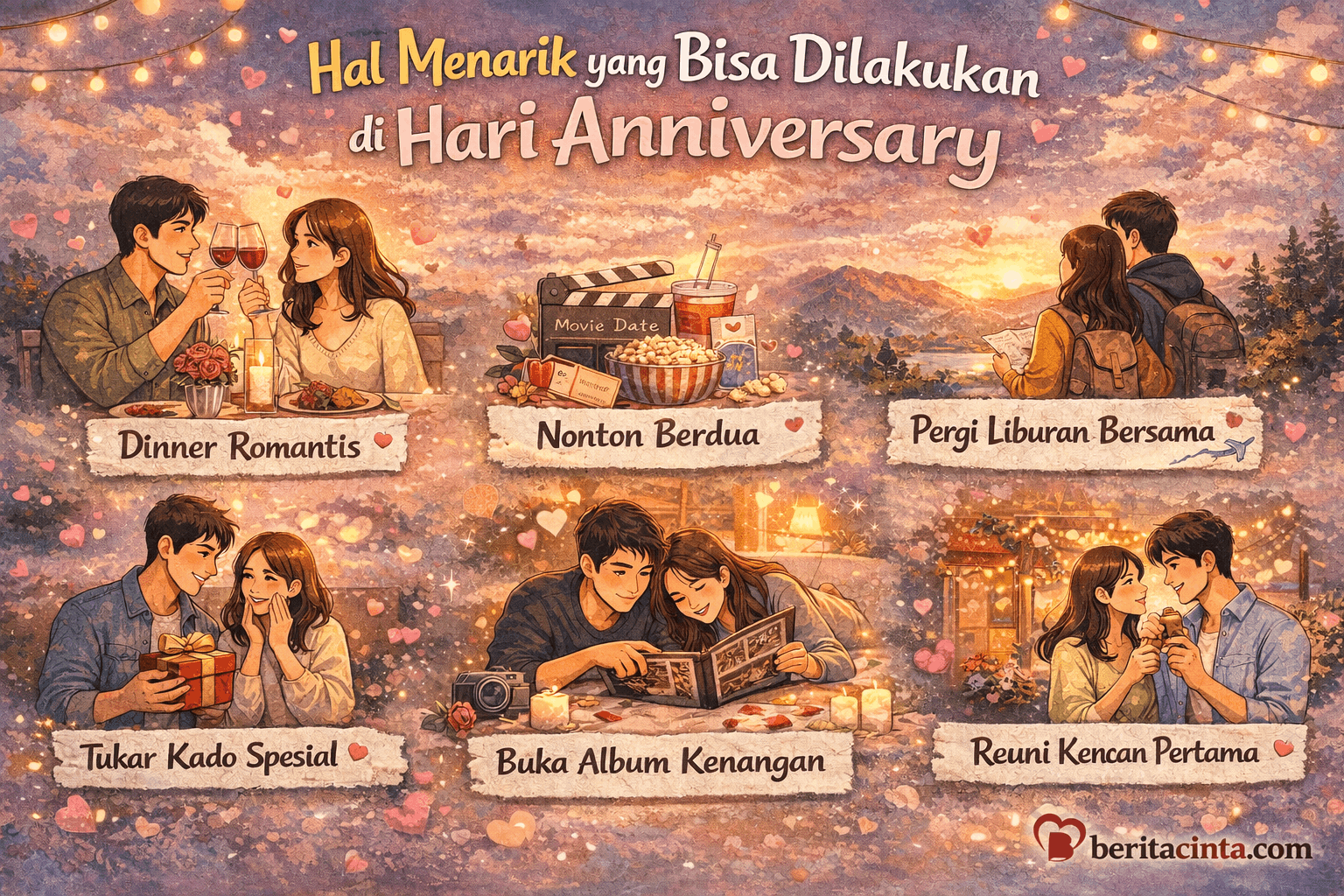 Hal Menarik yang Bisa Dilakukan di Hari Anniversary