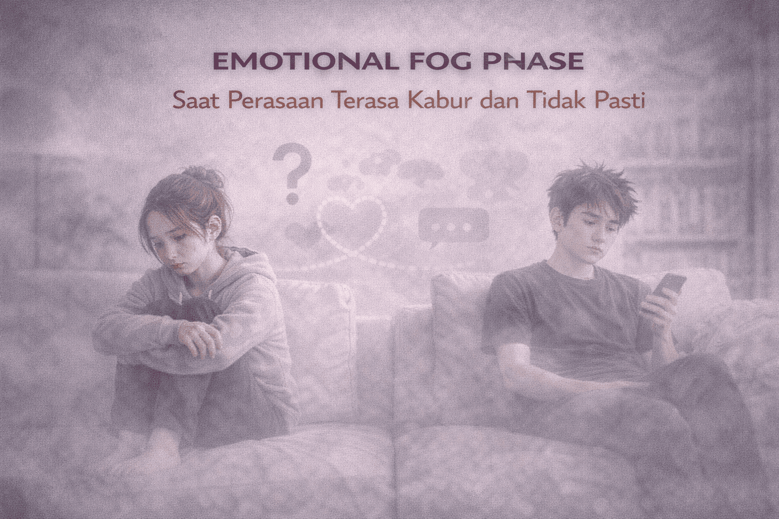 Emotional Fog Phase Saat Perasaan Terasa Kabur dan Tidak Pasti