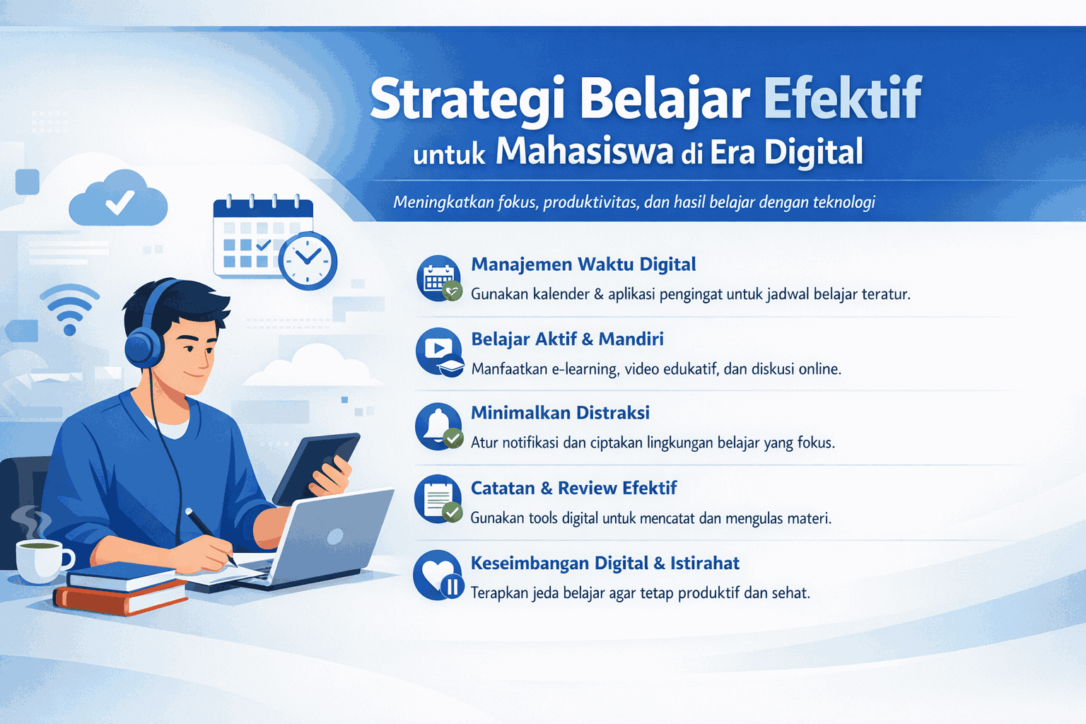 Strategi Belajar Efektif untuk Mahasiswa di Era Digital